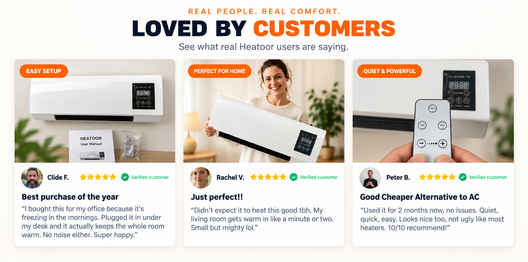 Heatoor customer reviews